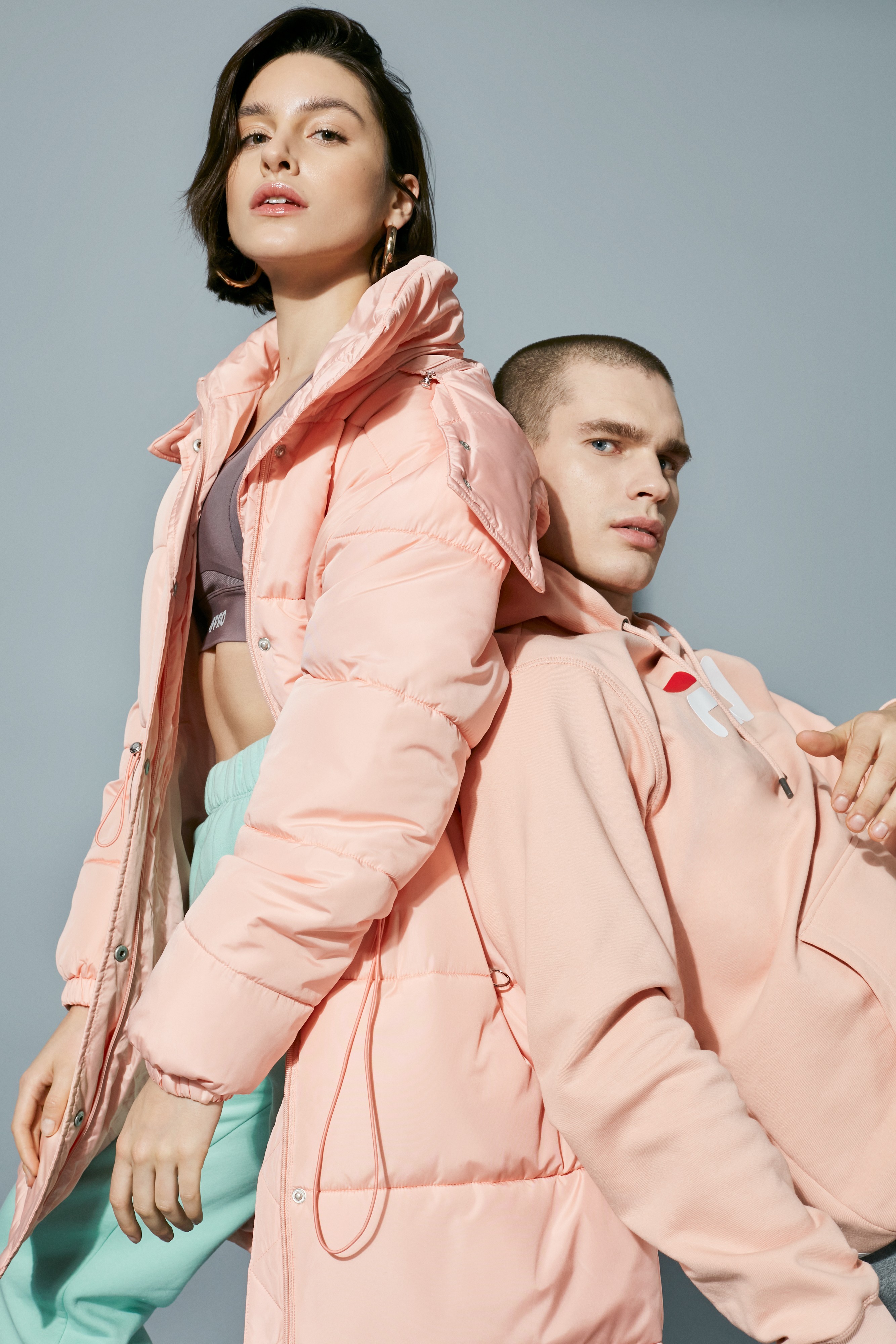 Graphic depicting a hexagonal cropped photo of an interior room design with grid lines along its borders.